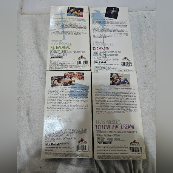 Lot of 9 Vintage Elvis Vhs Tapes - Picture 5 of 5